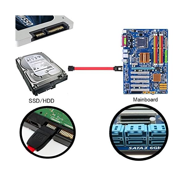 Ewent Cable SATA L-Type con Clip 0,3M Cable SATA 1.5GBITS / 3GBITS / 6GBITS L-Type &GT L-Type con Clip 0,3M (EW-150101… - Image 3