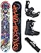 Produktbild Airtracks SNOWBOARD SET - BOARD DIAMOND HEART ROCKER 150 - SOFTBINDUNG MASTER - SOFTBOOTS STAR BLACK 40 - SB BAG