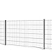 Produktbild 25m Doppelstabmattenzaun Industriezaun Gartenzaun Gittermattenzaun 1430mm anthrazit