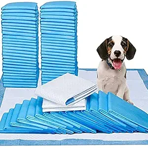 50Pcs 90x60cm Pet Training Pads, Drying Surface and Absorbent Core Suitable for Small and Large Breed Puppy