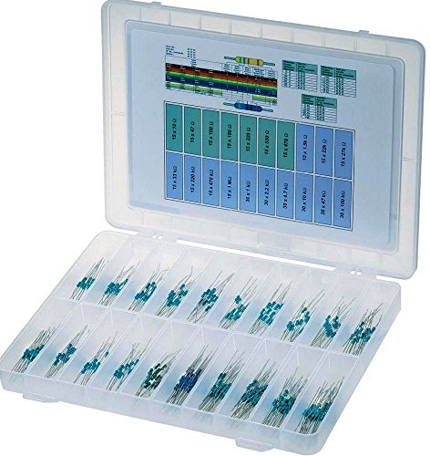 Preisvergleich Produktbild CONRAD COMPONENTS METALLFILM-WIDERSTANDS-SORTIMENT 390 ST