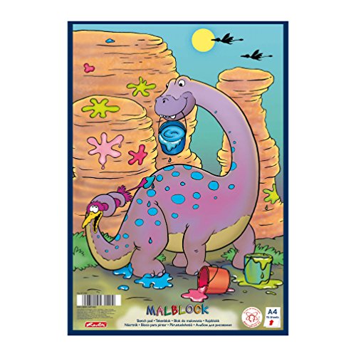 Herlitz Malblock A4 Comic, holzfreies Papier, 70 g/m², 75 Blatt, weiß - 3