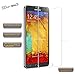 Produktbild Displayschutzfolie aus gehärtetem Glas für Galaxy Note 3 N9000 N9005 transparent clear Schutz Display Bildschirm Touch Screen Bruchfest