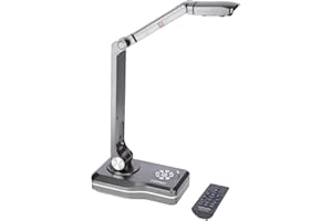 ‎CELEXON celexon Dokumentenkamera DK800 - bis Full HD - bis 100-fache Vergrößerung - Steuerung via Touchscreen möglich - Plug&Play - bis 60Hz