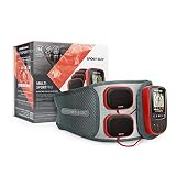 alto rendimiento tecnológico Sport-Elec Multisport Pro Nuevo con cinturón Abdominal ergonómico Electroestimulador, Unisex Adulto, Rojo, Talla Única