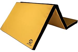 Jeflex - Matelas gymnastique pliable 210 x 100 x 8 cm fabriqué en Allemagne/Tatami judo portable/matelas pliable peu encombrant et tapis de yoga/tapis de gym enfant pour chambre d'enfant