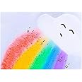 Ztoone Rainbow Cloud Bath Bomb, Bubble Bath Bombs, Idea regalo per Lui/Lei, Donna, Fidanzata