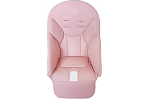 GENÉRICO Funda Para Trona De Bebe Cojín De Asiento Para Silla Alta Para Bebé Cojín Para Silla De Bebe Funda Para Silla De Comedor Funda De Cojín Para Asiento De Alimentación De Cuero PU Cómoda Para Niños