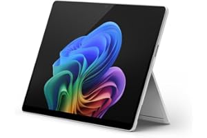 Microsoft Surface Pro (ładowarka nie jest dołączona) | Copilot+ PC | 13" ekran dotykowy OLED | Snapdragon X Elite | 16 GB RAM, SSD 512 GB, najnowszy model, 11. edycja | 5G | Platinum