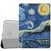 Produktbild MoKo Schützhülle Kompatibel mit iPad Pro 9.7 - Auto Schlaf/Aufwach Intelligente Hülle mit Translucent Rückseite Standfunktion Cover - Sterne Nacht