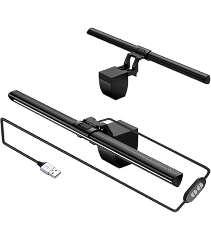 Lampe De Bureau LED à Gradation Continue Pour Ordinateur, Lampe De