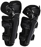 mtb protektoren weste test Sehr komfortabel O\'Neal 0251E-107 Pro II RL Knie Protektor Carbon Optik Schienbein MX MTB DH BMX Schutz, schwarz