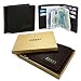 Produktbild Zippo Personalised Genuine Leather Bi-Fold Men's Wallet & Money Clip - Mocca Brown