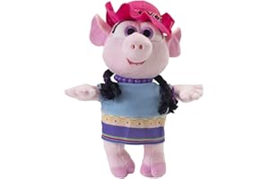 Bandai - La Granja de Zenón - Peluche Musical Doña Pancha AR80007 Multicolor Descubre la Magia de la Granja de Zenón: Peluches Encantadores, Diversión Garantizada