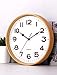 Produktbild WALIZIWEI Mode Creative Arts Mute Wohnzimmer Uhren Hängen, Holz Farbe Persönlichkeit Einfach Zimmer-Quarz-Taktgeber Wand Uhr-Wanduhren (Farbe : B 14 Inches)
