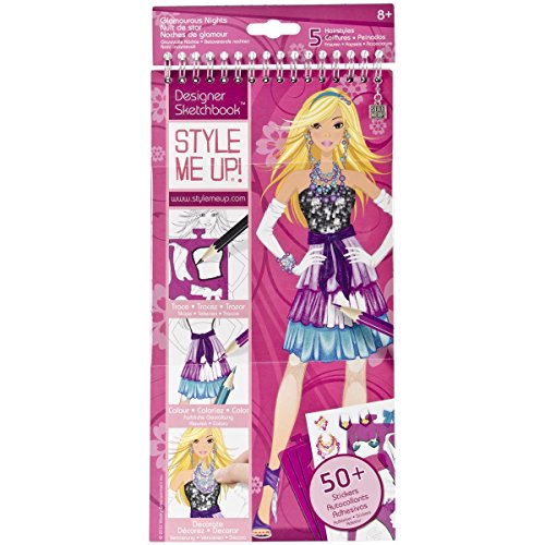 Imagen 2 de Four Trading B.V. Style me up 1461 - Cuaderno de diseño de moda, modelo trajes de noche [importado de Alemania]