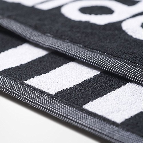 adidas Handtuch Towel S, Black /White, One Size, AB8005 - 4