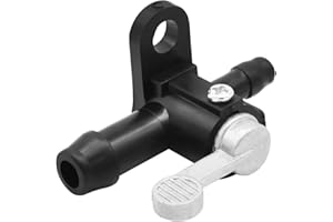 Wai Danie Robinet d'essence Compatible avec Yamaha PW 50 PIWI 50cc PEEWEE Interrupteur de réservoir de gaz de carburant robinet Compatible avec Yamaha PW50 PEEWEE PIWI 50 Dirt Bike