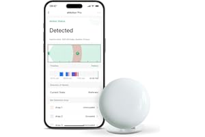 LinknLink Emotion Pro Sensor de Presencia, Radar mmWave 24 GHz, Motion2MQTT Home Assistant, Compatible con Alexa y Google Home, No se Necesita hub