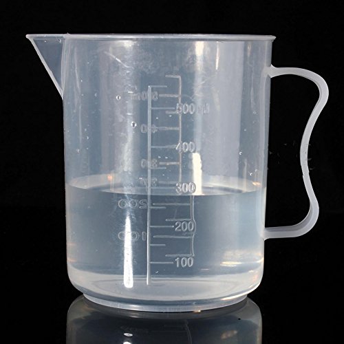 Merssavo Messbecher Werkzeug Transparente Kunststoff 500ml - 2