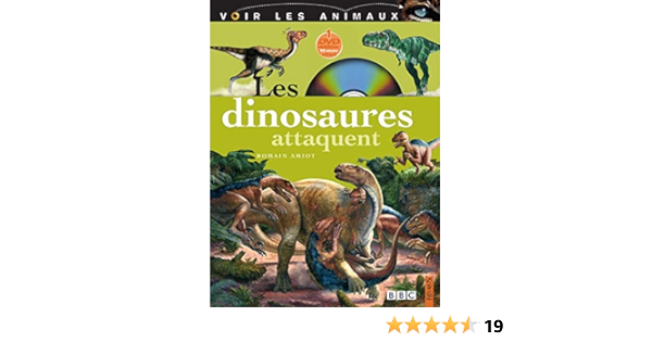 Les Dinosaures Attaquent 1dvd Amazon Fr Amiot Romain Livres
