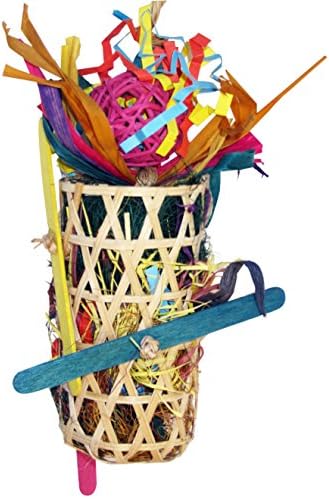 Fetch-It Pets Foraging Pocket Slam Bird Toy