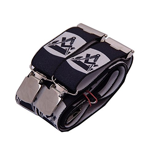 Preisvergleich Produktbild OYSTER Hosenträger schwarz mit Emblem verschiedene Gewerke (Tischler)