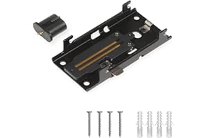 Cicony Supporto Casse Muro per Bose WB-50 Serie II Slideconnect, Supporto Altoparlanti Parete con hardware di montaggio (Nero)