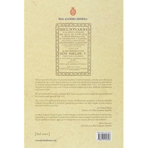 Diccionario De Autoridades (1726-1739) (tomo I)