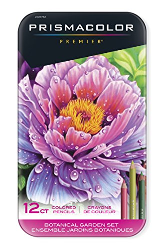 Sanford Prismacolor Botanical Garden Colored Pencil Set 12/Pkg-
