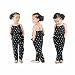 Kolylong Kids Girls Love Heart Straps Rompers Jumpsuits Piece Pants Clothing (4-5Y)