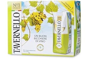 VINO TAVERNELLO BIANCO BRIK 250 ML X 3