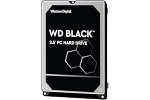 WD_BLACK 1TB Performance 2.5"Mobile Internal Hard Drive - 7200 RPM Class, SATA 6 Gb/s, 64MB Cache, 5 Year Warranty