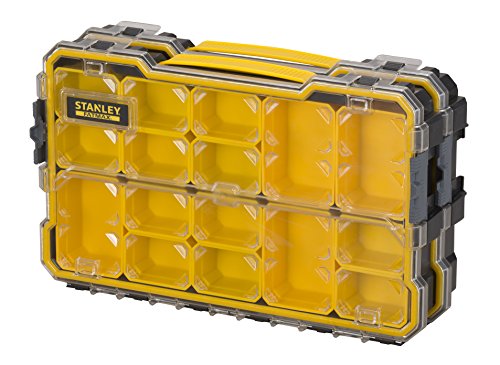 Stanley FatMax Profi-Organizer 2/3, Hochtransparent, Kratz-und Schlagfest, stapelbar, 1 Stück, FMST1-75779 - 6