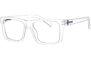 Eyekepper Oversized Reading Glasses Square Large Frame Readers for Men and Women