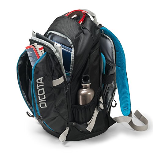 Dicota D31223 Rucksack „ACTIVE XL“ 38,1-43,94 cm (15-17,3 Zoll) schwarz/blau - 5