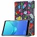 Produktbild MiusiCase Hülle für Huawei MediaPad M5 8.4, Ultra Dünn Superleicht Schutzhülle Cover Case mit Automatischem Schlaf Funktion und Standfunktion for Huawei MediaPad M5 8.4 inch Tablet,Color Glass