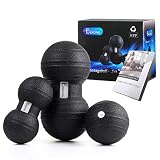 ✔EFFEKTIV UND SCHMERZLINDERND: Der Faszienball aus robustem EPP-Material ermöglich das gezielte Lockern von Muskelverspannungen und Verklebungen des Fasziengewebes durch Selbst-Massage.