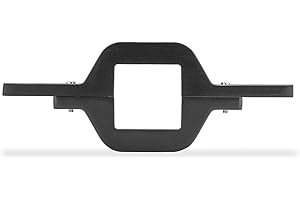 Dasen Universal Tow Hitch Receiver Light Bar Mount Bracket Compatible with Dual LED Cube/Work Lights Pod Backup Rear Reverse Truck Trailer SUV Off-Road