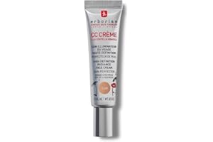 Erborian CC Crème à la Centella Asiatica - Maquillage pour le Teint et Soin Illuminateur de Teint Haute Définition - Soin Cosmétique Coréen pour Visage à SPF 25