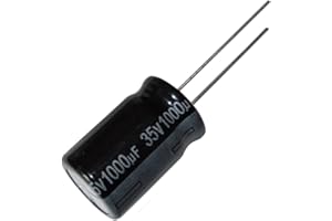 AERZETIX: 10 x condensadores electrolíticos radiales 1000µF ± 20% 35V THT 105°C 2000h Ø12,5x20mm