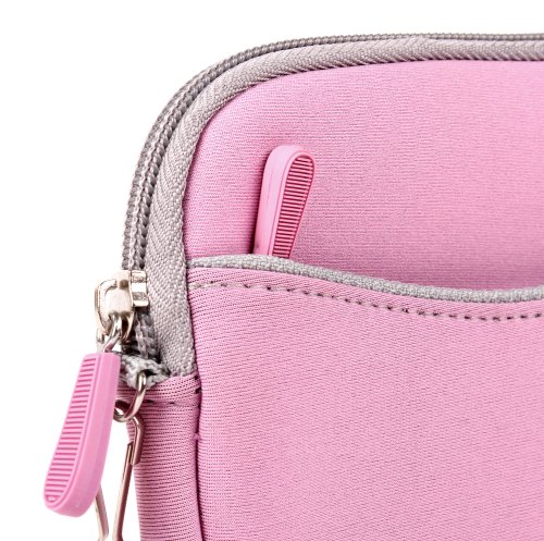 DURAGADGET Housse   tui rose n  opr  ne pour Nikon Coolpix S7000  AW130   S33 et Canon EOS M3 appareils photo num  riques  pochette et poign  e amovible