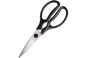 WELLEHOMI Professional Kitchen Scissors, Cooking Scissors Made from Stainless Steel and Light Weight, Household Necessity All-Purpose Shears Sharp Blades