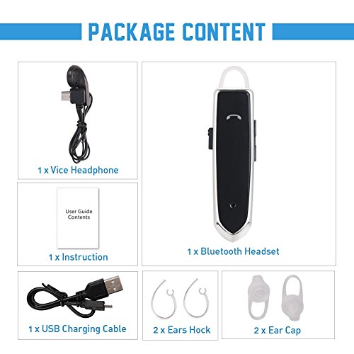 Auricular Bluetooth 4 1 TTMOW Manos Libres Bluetooth Cancelaci n del Ruido Auricular Inal mbrico con DSP Micro Incorporado 30 horas de Tiempo de Conversaci n y 60 d as en Espera para M vil iPhone Samsung HUAWEI y otros reviews Auricular Bluetooth 4 1 TTMOW Manos Libres Bluetooth Cancelaci n del Ruido Auricular Inal mbrico con DSP Micro Incorporado 30 horas de Tiempo de Conversaci n y 60 d as en Espera para M vil iPhone Samsung HUAWEI y otros