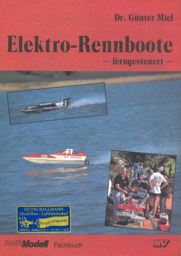 Elektro-Rennboote ferngesteuert