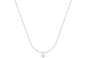 BLUESPIRIT Collana da donna, Collezione Aurora, in Argento 925, Zirconi,Idee regalo - P.25U210000600