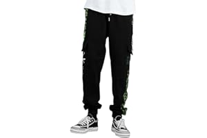 Gonriya Anime Characters Sweatpants Joggers Pants Pants Pants Luffy Anime Hip Hop Trousers Cosplay for Adult Unisex