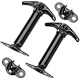 Auto-Ex Hood Bonnet Latch Kit Bonnet Lock Bonnet Catch Assembly Set of 2 Compatible/Replacement Willys Jeep/Thar/Max Pickup/Marshal