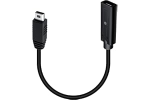 Tolesum USB C-adapterkabel för Wii U Gamepad, 5 V/1 A | Dörr Wii U GamePad, typ C-uttag (5 V/1 A), LED-skärm, hållbar PVC och