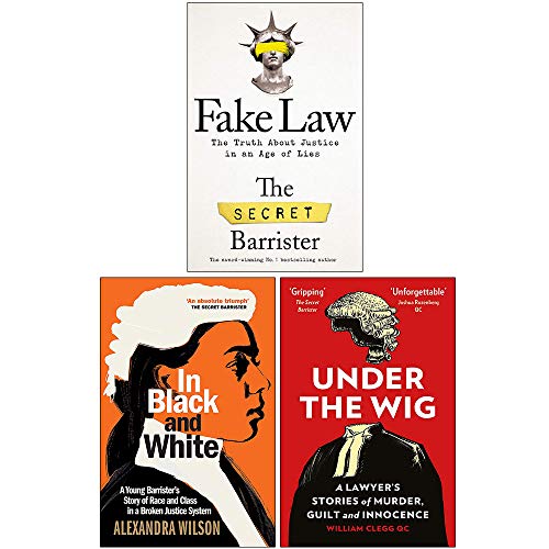 Fake Law [Hardcover], In Black and White [Hardcover], Under The Wig 3